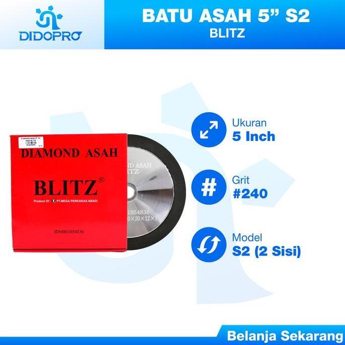 DIAMOND ASAH / DIAMOND GRINDING / GRINDING WHEEL 5" BLITZ