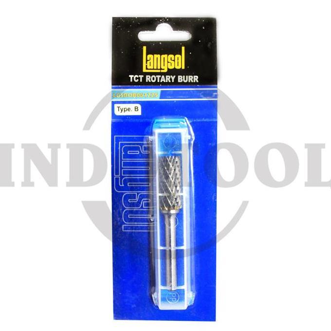 TCT ROTARY BURR TYPE B 6 x 10 x 20MM / MATA TUNER TYPE B LANGSOL