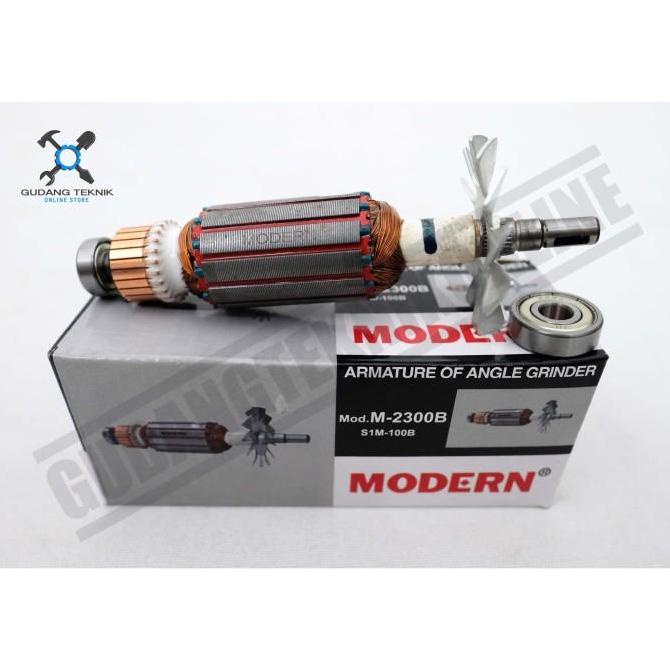 Angker Gerinda Modern M 2300B - Armature Mesin Gerinda Tangan Modern
