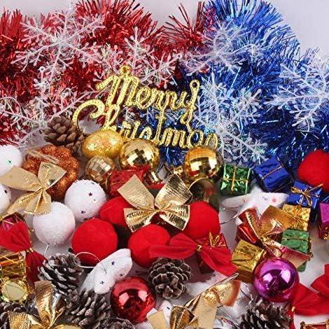 [1SET ISI 14PCS] Gantungan Hiasan Santa Claus Natal Deer Rusa Kijang/ Dekorasi Aksesoris Pohon Natal