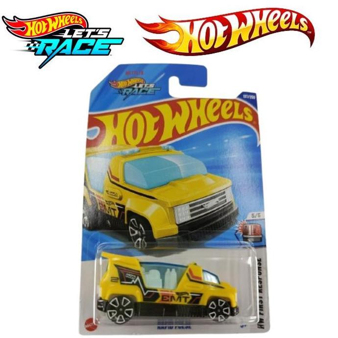Hot Wheels Lets Race Rapid Pulse Kuning HW First Response