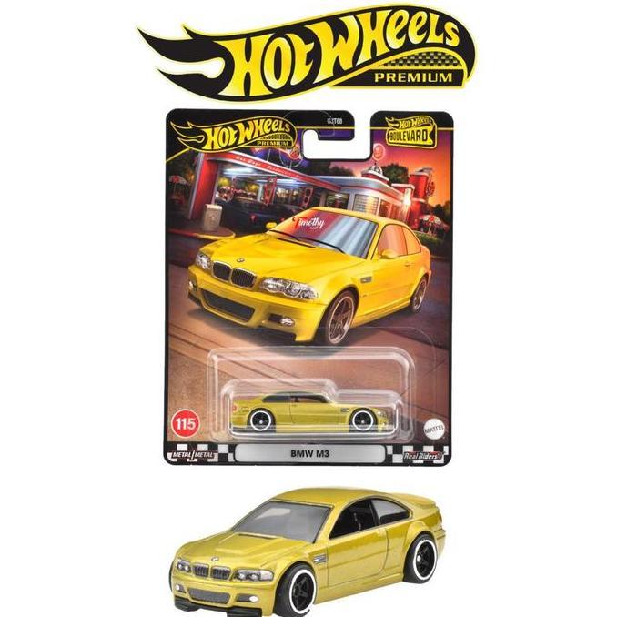Hot Wheels Premium Boulevard BMW M3 GOLD