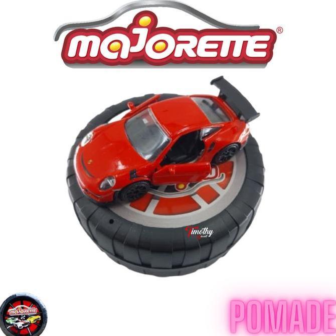 Diecast Majorette Pomade Porsche 911 GT3 Merah New Loose Open Door