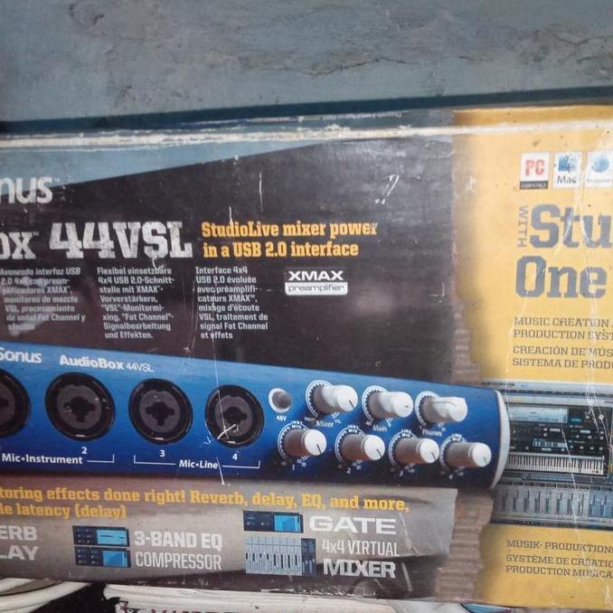 soundcard presonus audibox 44vsl