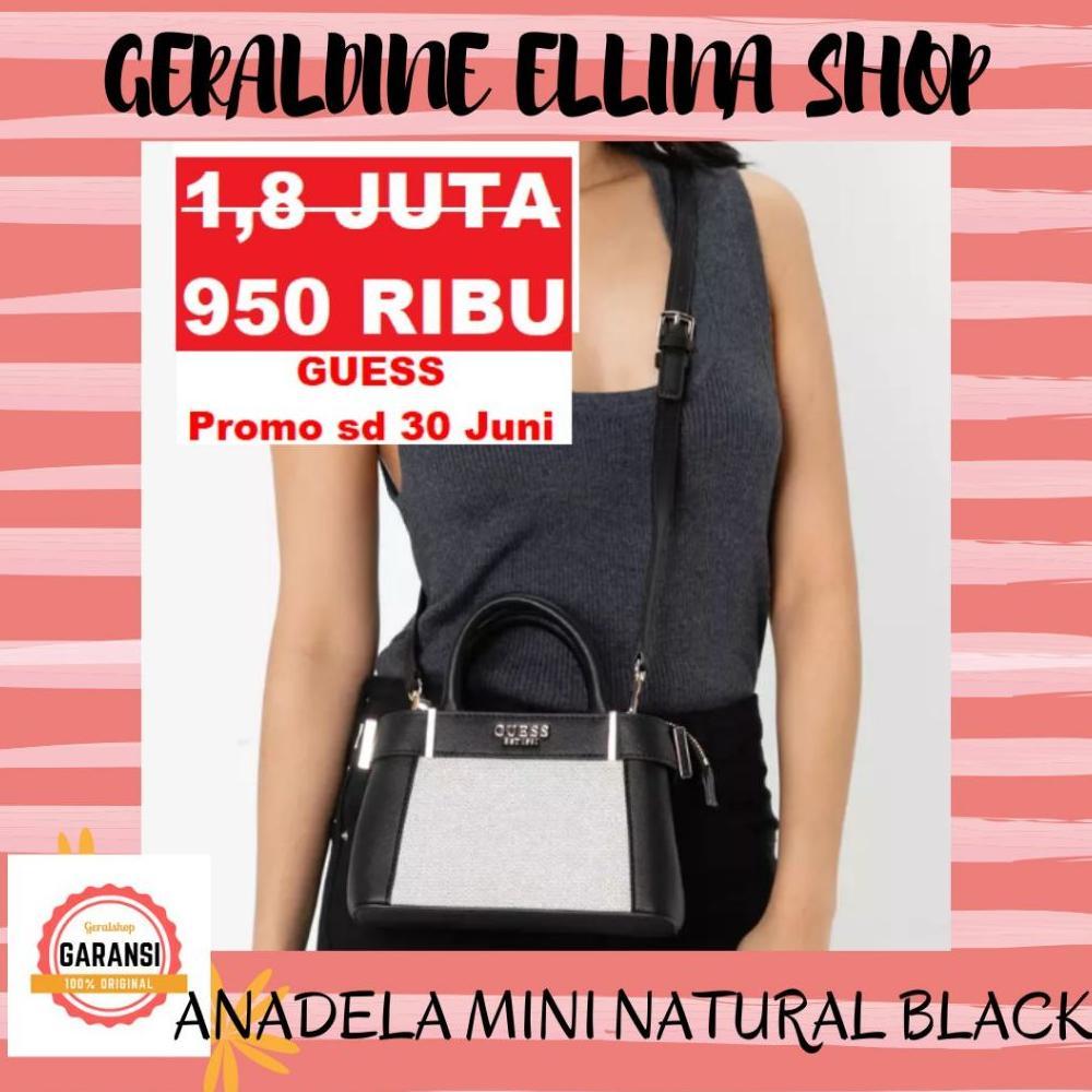 Tas Guess wanita sale satchel bag original store seri ANADELA MINI