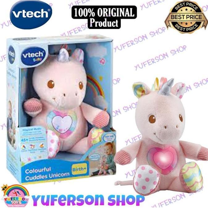 VTECH COLOURFUL CUDDLES UNICORN