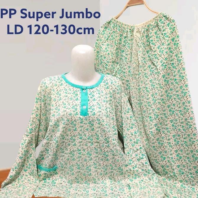 Promo Baju tidur PP Super Jumbo LD 130 bahan kaos Murah Diskon