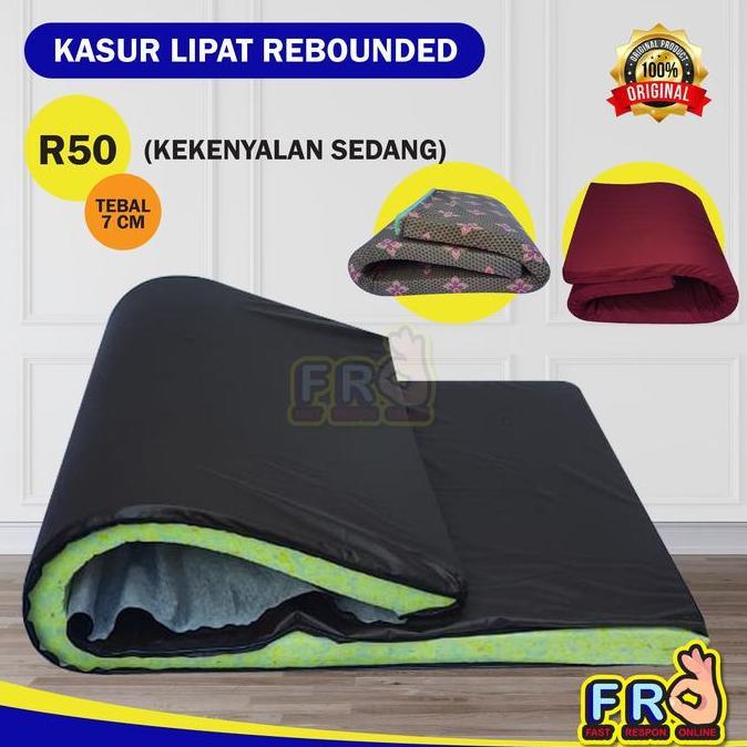 Promo Kasur lipat kasur lantai kasur rebonded 160 Tebel 7 Diskon