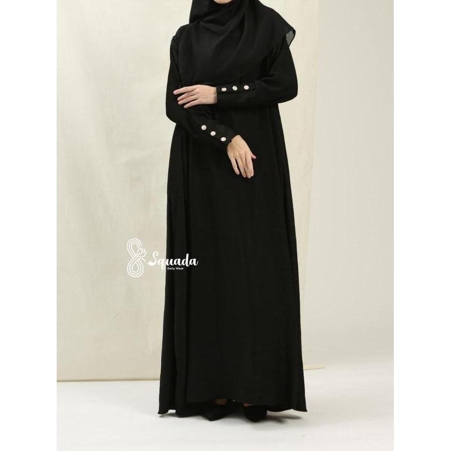 SQUADA|| MEDINA DRESS ABAYA GAMIS UMROH SILK DRESS LEBARAN Terlaris