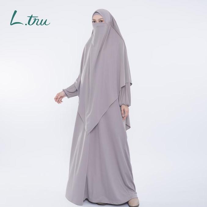L.tru - Set Kaftan & Khimar | Kaftan Ramadhan | Set Baju Haji dan Umroh Terlaris
