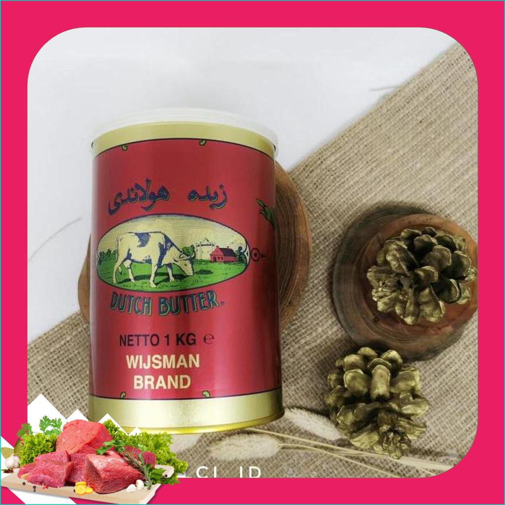 Termurah Wijsman Butter Mentega Wijsman Wisman Wysman Kaleng 1Kg 1 Kg