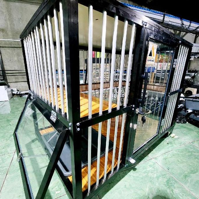Kandang Kucing Aluminium 1 Pintu