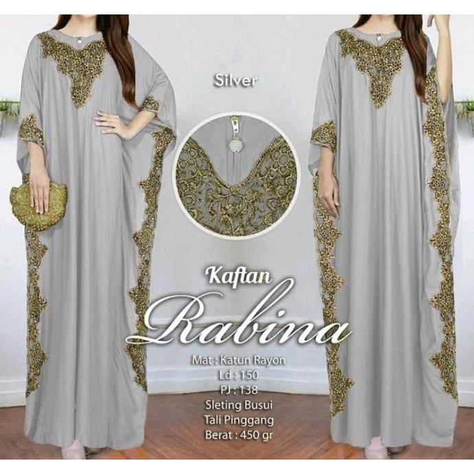 JCC- Rabina Kaftan / Kaftan Lebaran Wanita / Gamis Wanita Terbaru / Kaftan Wanita Premium Terlaris