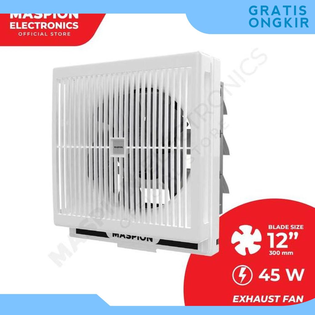 Maspion Mv300Nex Kipas Exhaust Fan Dinding 12 Inch (30 Cm) / Kipas Hexos Dinding