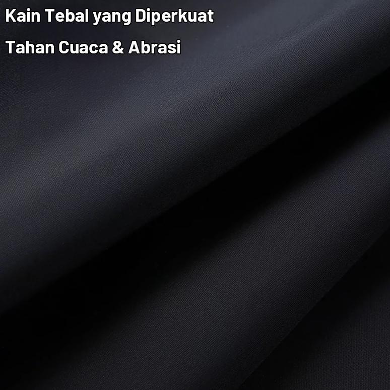 Qalaliashop Zacro Jas Hujan Pria Dan Wanita Tahan Air/Hujan Super Kuat Pelindung Wajah Definisi Ting