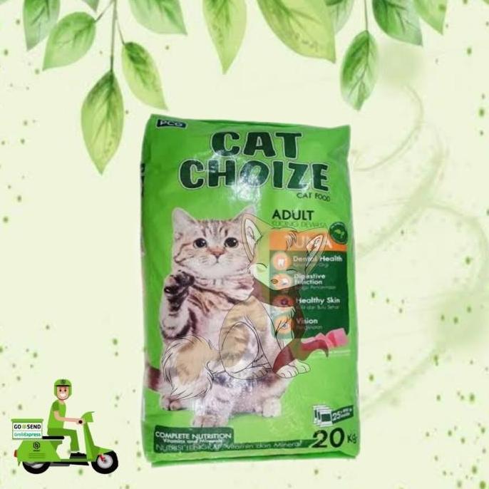CAT CHOIZE ADULT TUNA makanan kucing kering 8KG
