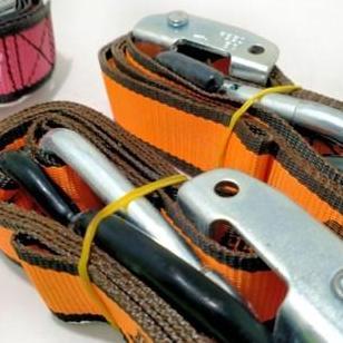 TALI TIE DOWN STRAP PENGIKAT MOTOR TRAIL / BARANG / ratchet tie down