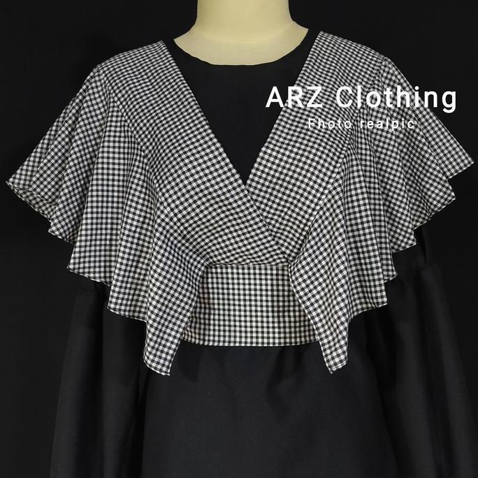 Crop Top Kiya fest Dijamin Real pict Baju luaran Wanita Paling laris atasan muslimah kekinian