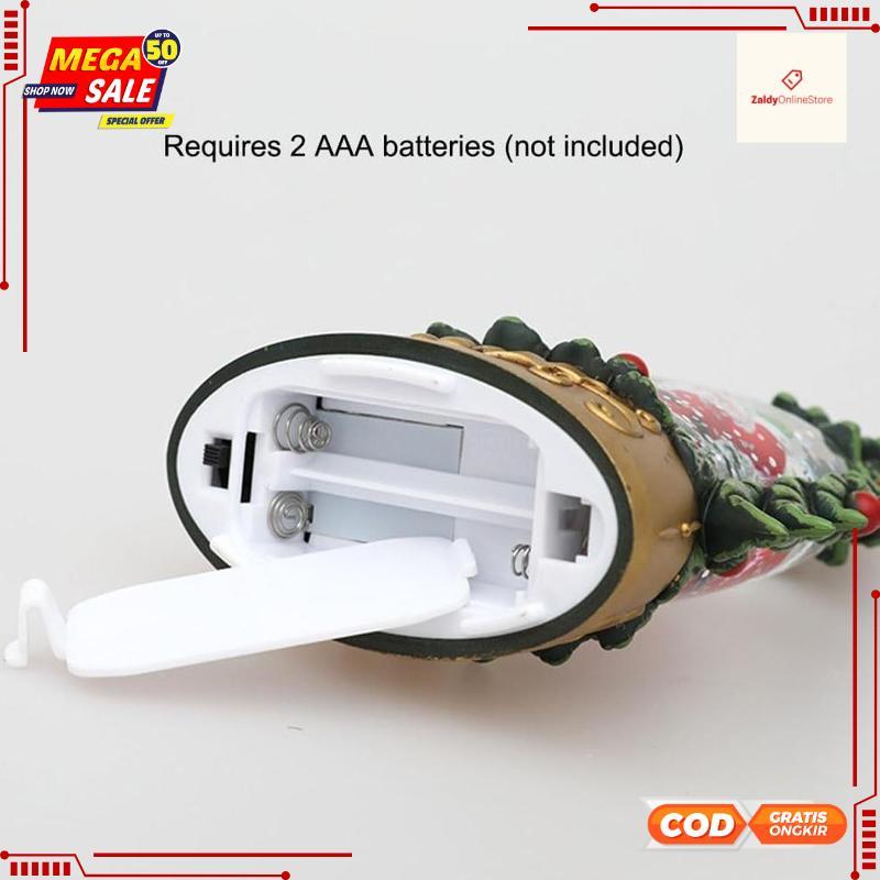 Diskon Pajangan Natal Bola Air Snowglobe Lampu Model Pohon Natal Hijau / Kecil Dekorasi Christmas Ho