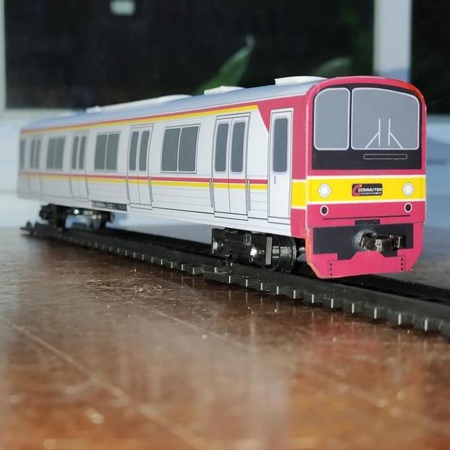 Mainan Kereta Api Commuter Krl Mobil Rc