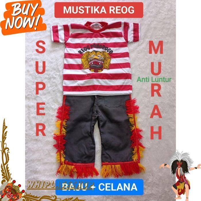 Paket Baju Reog Dan Ganongan, Paket Baju Ganong, Paket Baju Jaranan Dan Ganong, Baju Reog Anak, Baju