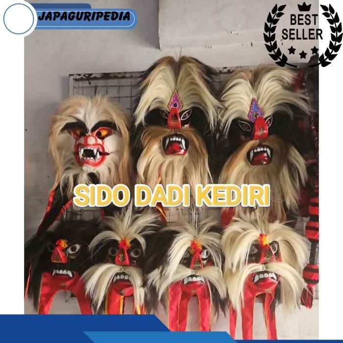 Ganongan Ganong Ponorogo Mata Kaca Full Rambut Kuda [Br 1111]