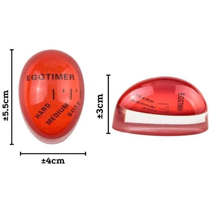 Egg Timer Alat Ukur Kematangan Telur Rebus / Indikator Telur Setengah Matang Akurat
