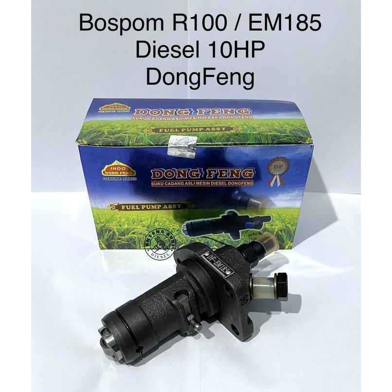 Bospom R100 EM185 DongFeng Fuel Injection Pump Pompa Solar Bosh Pump Diesel 10HP