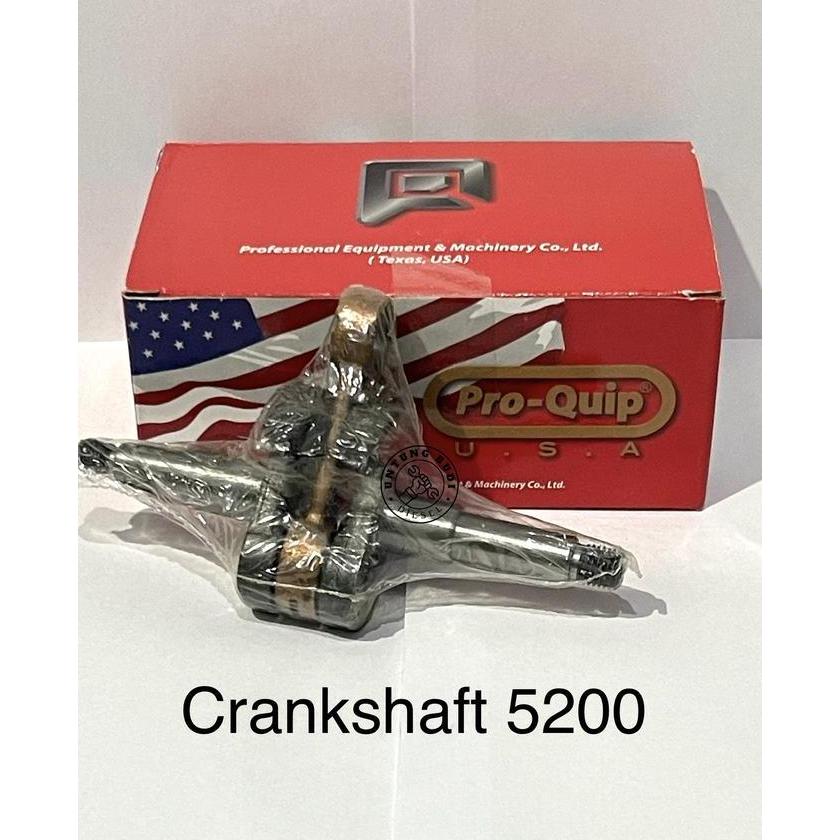 Crankshaft 5200 ProQuip As Kruk Chainsaw Gergaji Mesin Senso 20 22 24 inch