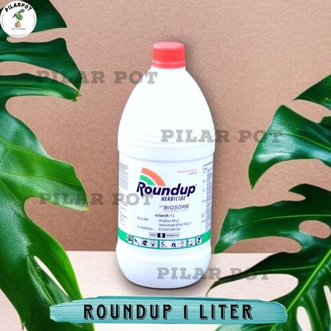 Promo pembasmi rumput&alang2 ROUNDUP 486 SL herbisida 1liter COD