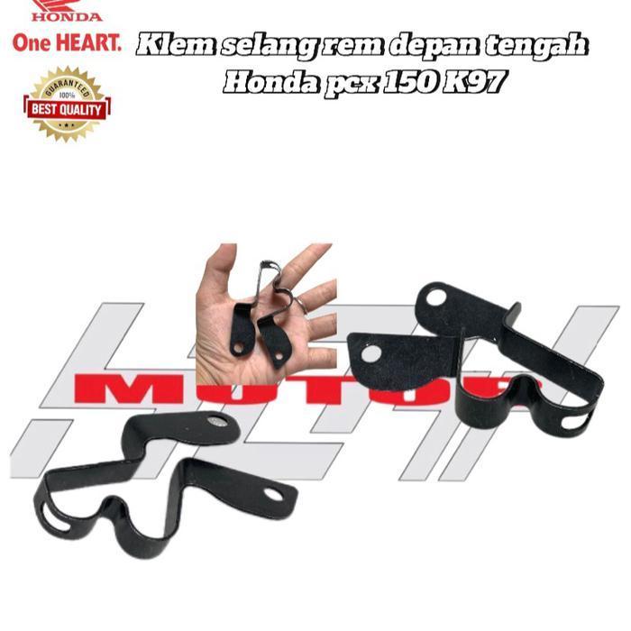 Klem selang rem depan tengah honda pcx 150 K97