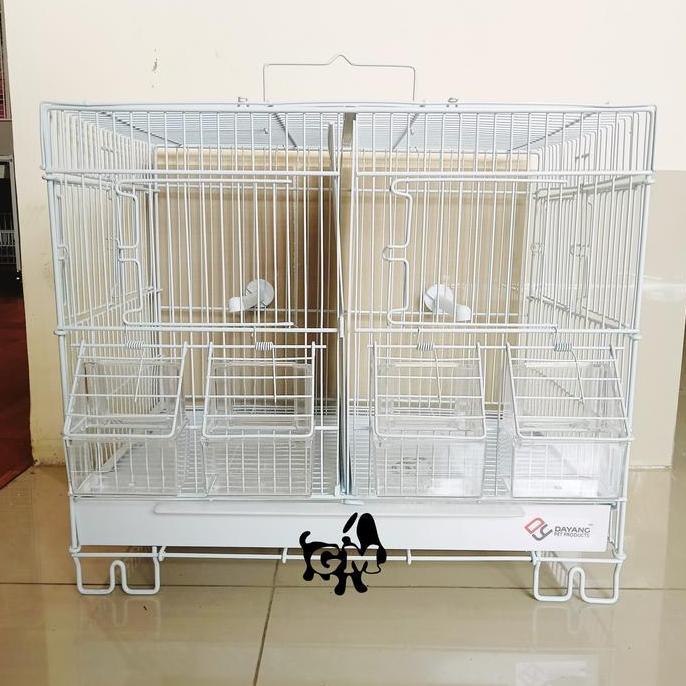 TERMURAH - K501 Kandang Burung Besi Sekat Finch Blackstrouth Dayang Bird Cage