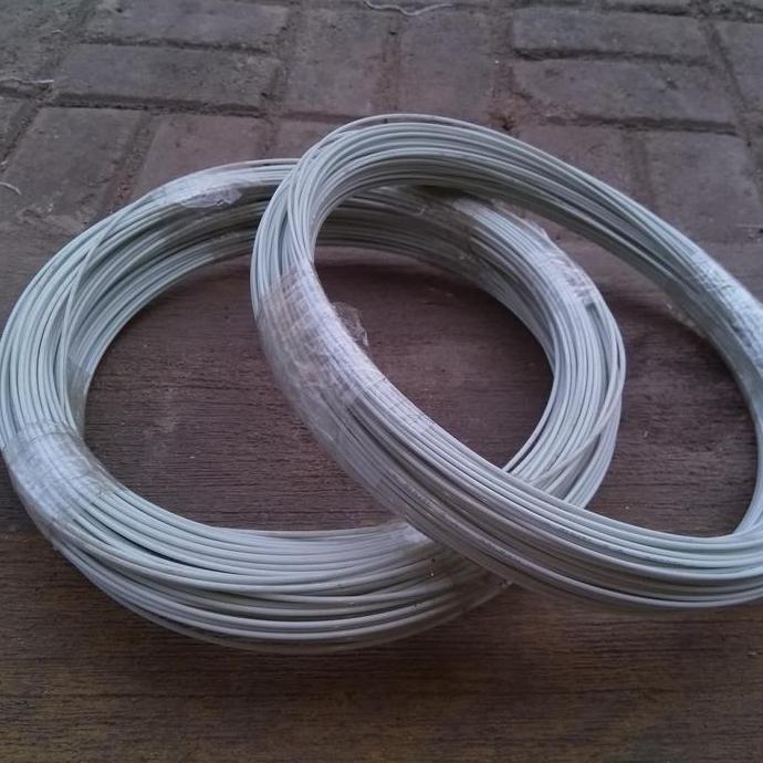 BEBAS ONGKIR - Ruji/Jeruji Fiber Putih Susu 2mm kiloan kondisi Roll.