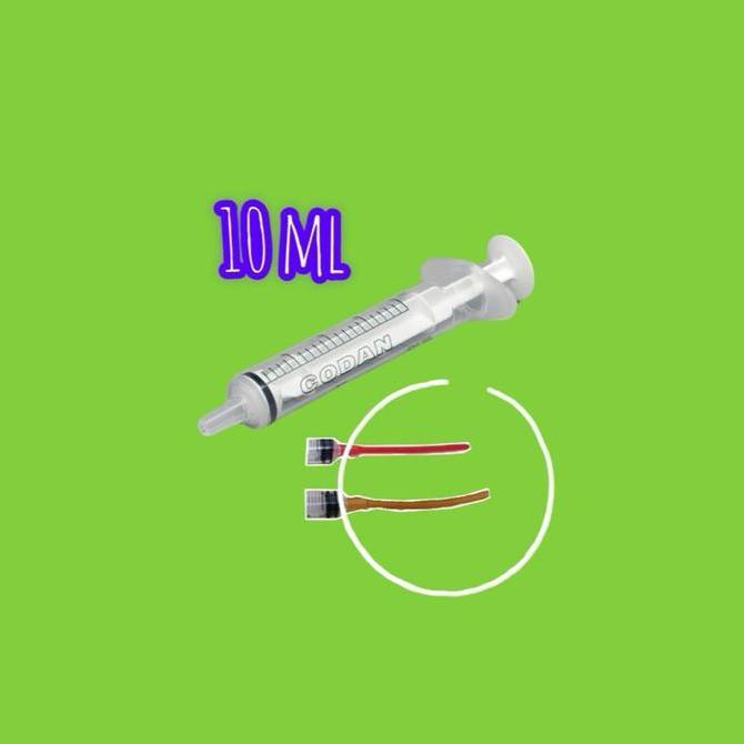 TERBARU - CODAN 10ML Suntikan Spet Alat Loloh Burung Sun Conure Falk Lovebird 10ml