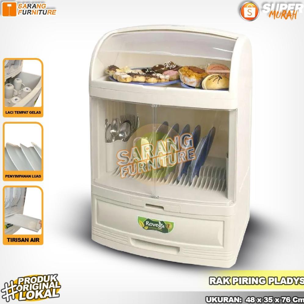 Lemari Rak Piring Rovega Pladys Terbaru Minimalis Modern