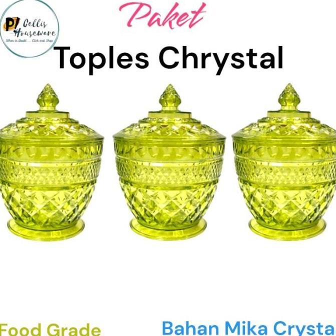 Toples Cantik Chrystal 3 pcs - Toples Kristal