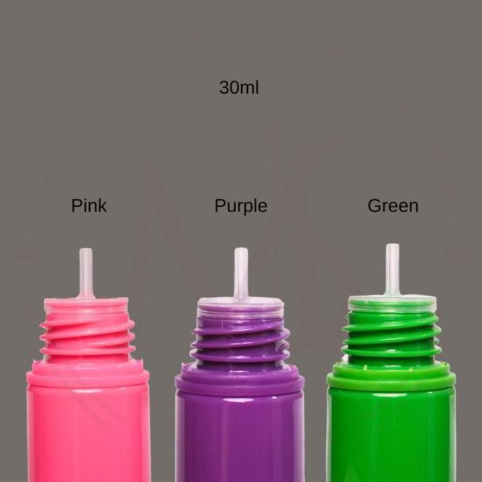 Botol Liquid Vape 30ml / Botol Chubby Flat Cap V4