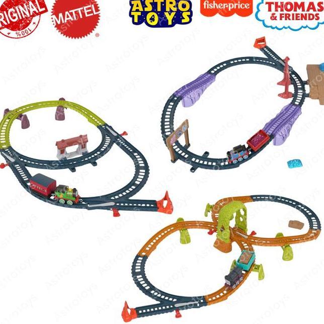 Thomas And Friends Tra Set Tramaster Motzed Mattel Mainan Anak Rel Kereta Api