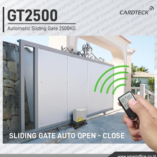 Automatic Sliding Gate 2.500Kg Pagar Sliding Otomatis Gt2500 Tanpa Rel