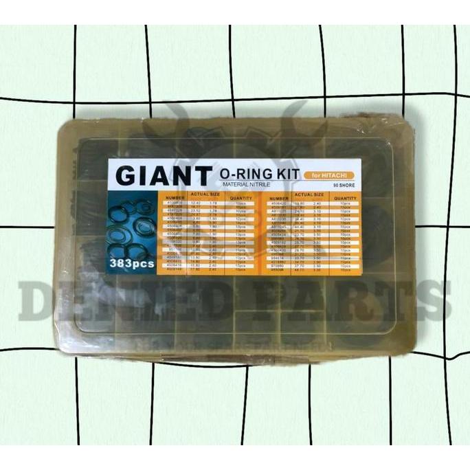 O-Ring Kit Box Hitachi Asli
