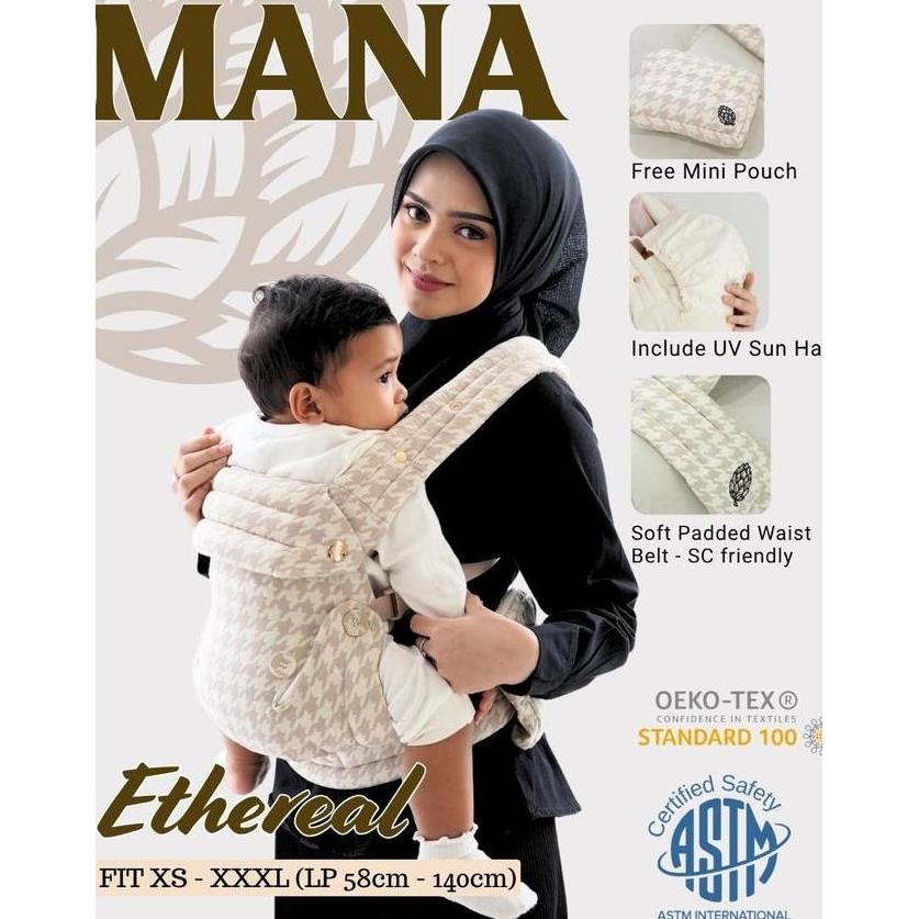 Mana Baby Carrier Ethereal Series Gendongan Bayi Gift Box