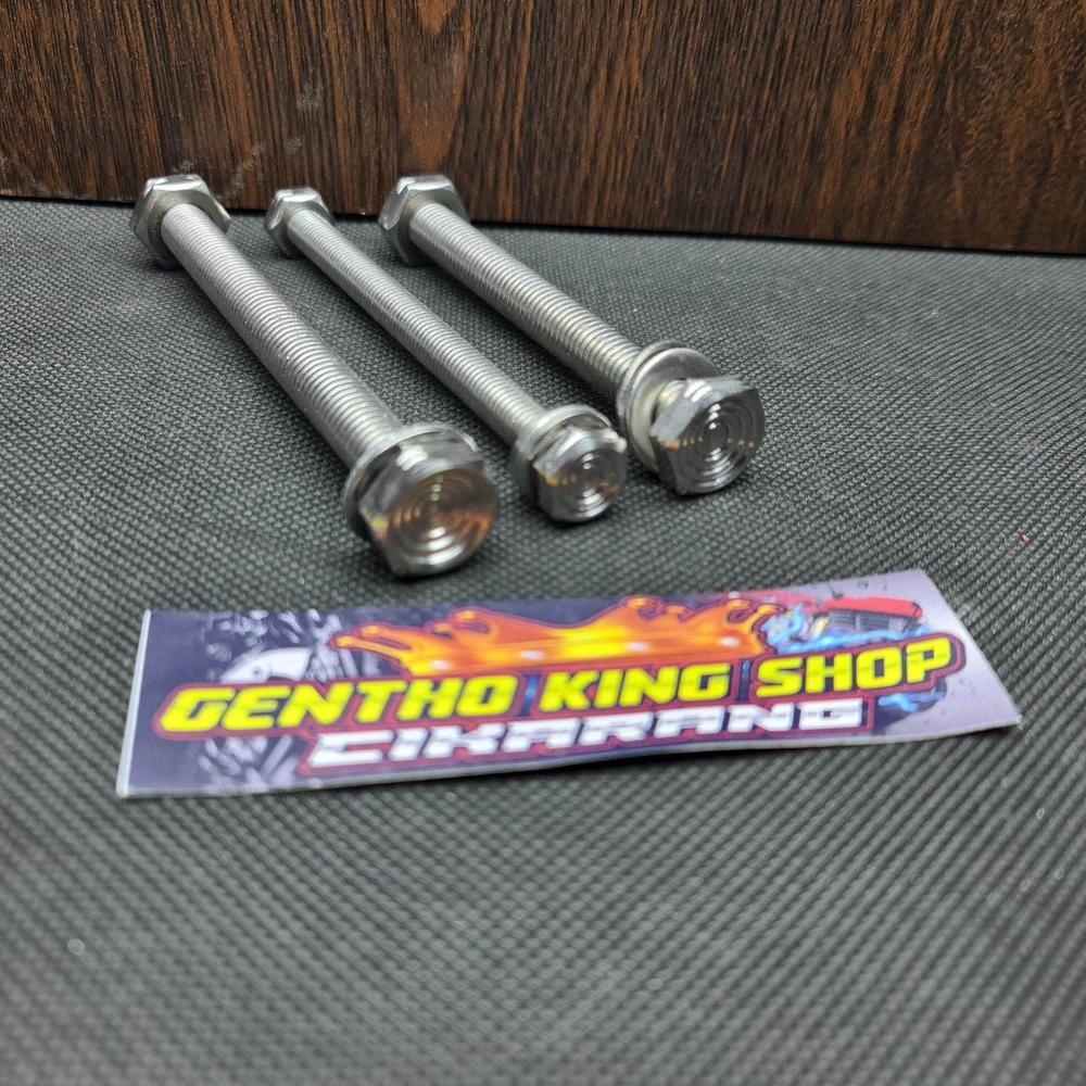 SEPAKET BAUT MOUNTING RANGKA STAINLES CUSTOM HEXAGON RX KING RXKING RXS RX SPESIAL