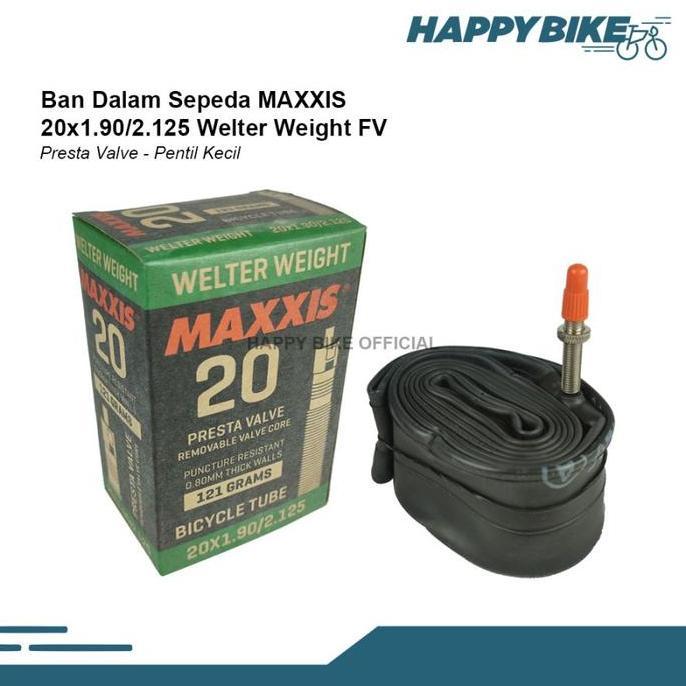 MAXXIS Tube Ban Dalam Sepeda Lipat BMX 20 x 1.90/2.125 FV