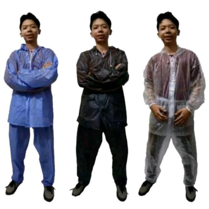 Jas Hujan Setelan HEMAT ELEPHANT Brand Jacket + Celana / Jas Hujan Setelan Dewasa Elephant