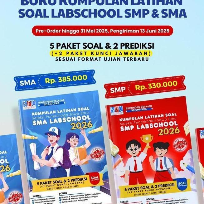 Buku Latihan Soal Masuk Smp Sma Labschool 2026