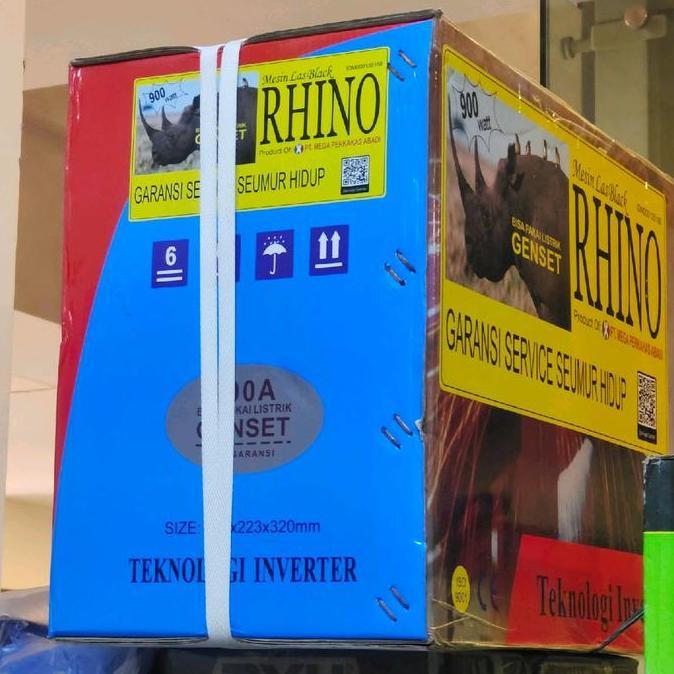 Mesin las Rhino mma 200A travo las inverter mma 200A rhino