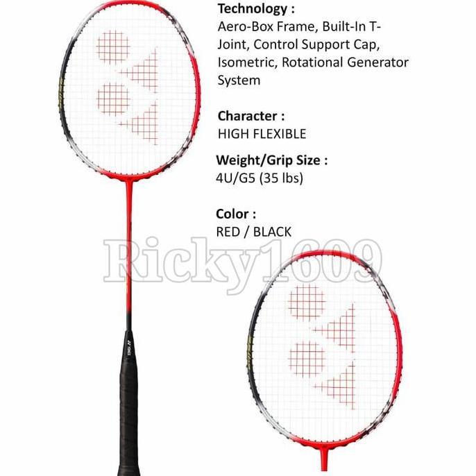 RAKET BADMINTON YONEX ASTROX 3 DG - HEAD HEAVY BALANCE 35 LBS ORIGINAL