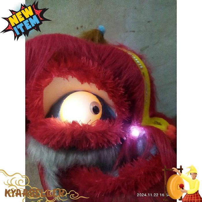 Barongsai Anak Mata Nyala Kedip Terbaru Br 1112