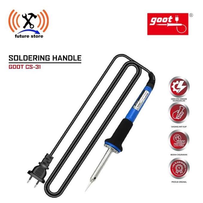 Miliki Solder Ori Goot Cs-31 - Solder Tangan Goot Original Cs31 25Watt