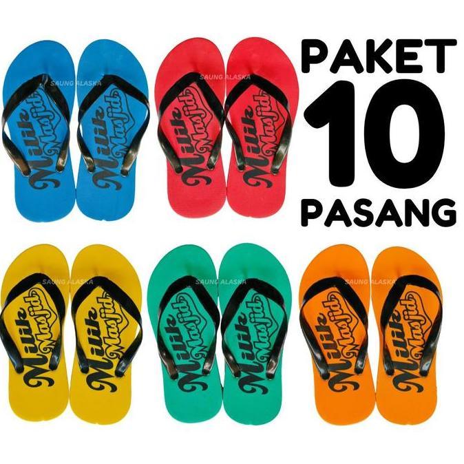 Sandal Wudhu Sandal Masjid Musholla Sendal Jepit Wudhu